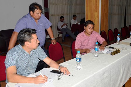 Principales dirigentes del fútbol se reunieron para definir las comisiones de trabajo. Foto referencial Eju.