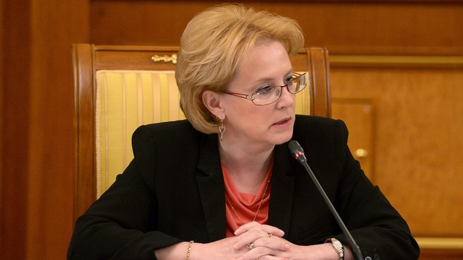 Veronika Skvortsova, Ministra de Salud de Rusia. / Foto: Difusión
