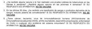 Directiva 129 del Minsa que impide la vacunación de las personas con VIH y cáncer