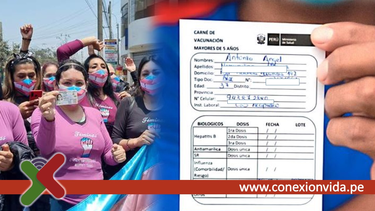 Denuncian vulneración a mujeres trans en presentación de carnet de vacunación / Conexión Vida